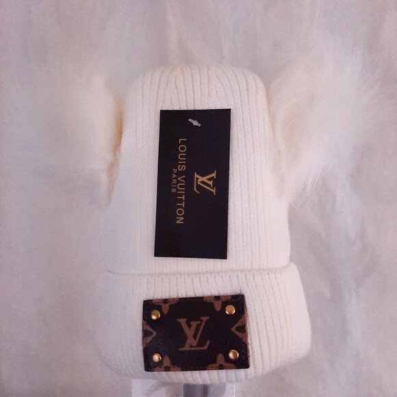 Inspired Faux Fur Beanie Hat OS fits most NWOT - Picture 2 of 6